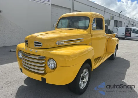 1950 Ford F1 from USA, damaged, VIN 98RC443128